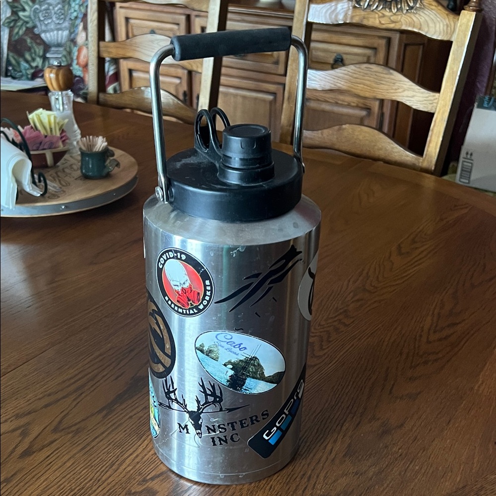 Stainless Steel Water Jug with Handle